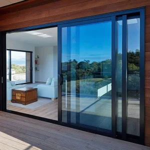Heavy Duty Modern Sliding Door Double Large Glass Interior Living Room Soundproof Heat Insulation Aluminium Alloy Environmental