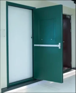 Heavy-Duty Steel Fire Door Fireproof Interior Passage Door Factory Direct