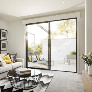 Heavy-Duty Thermal-Break Aluminum Sliding Door, Soundproof and Weatherproof, for Residential and Commercial Use