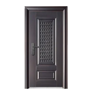 Heavy Steel Security Entrance Door for Residential Villa