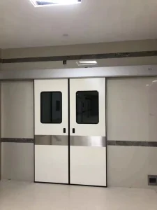 Hermetic Airtight Automatic Double Aluminum-Frame Sliding Door for Operating Rooms