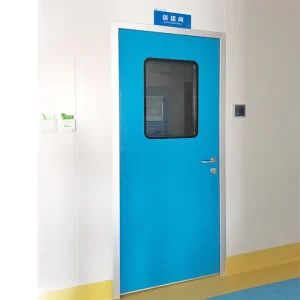 Hermetic Single-Leaf Swing Door for Hospital Clean Room