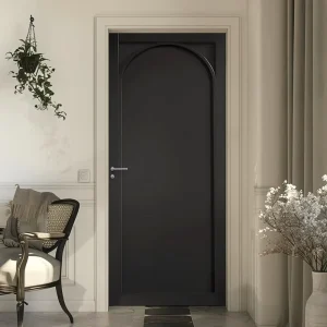 High-Density Solid White Oak Interior Swing Door for Residential or Commercial Use