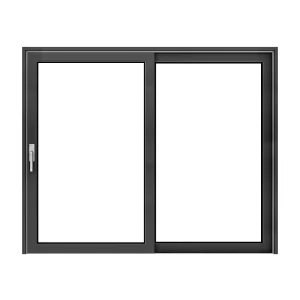 High Quality Heavy Duty Aluminum Sliding Glass Door Interior Narrow Slim Frame for Living Room Direct Factory