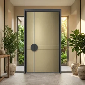 High Security Explosion-Proof Bulletproof Anti-Theft Cast Aluminum Main Entrance Door