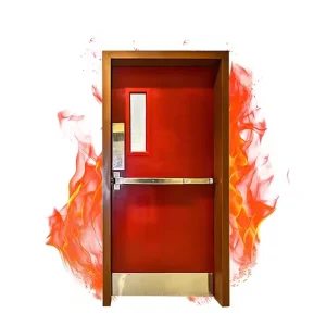 Hollow Steel Hospital Fire-Rated Door, 20-180 Minutes