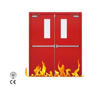 Hospital Steel Fireproof Fire-rated Emergency Escape Door