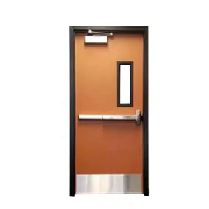 Hotel Apartment Fire Rated Stamped Steel Door