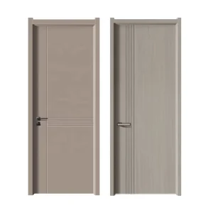 Hotel Bedroom Soundproof Wooden Melamine Interior Door