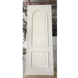 Hotel MDF Painted Interior Door Set with Manual Opening, Door Frame and Handles Included