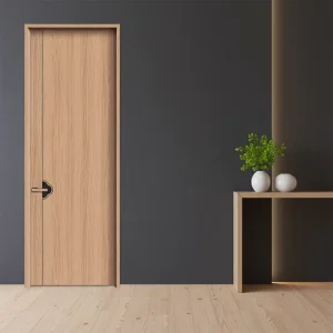 Hotel Project Aluminum Wood Door Durable Economic Interior Door