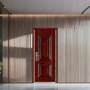 Hotel Room Interior Security Entrance Door
