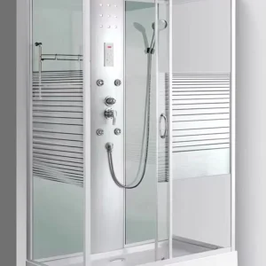 Hotel and Villa Sliding Shower Door Enclosure with 8 mm Glass