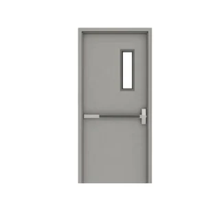 ISO CE Certified Emergency Exit Steel Fire-Rated Door, 1-1.5 Hours