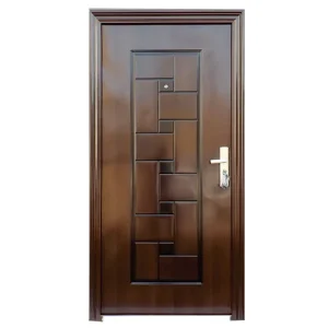 Indonesia Steel Security Main Entrance Door Pest-Resistant Soundproof Termite-Proof Apartment Door