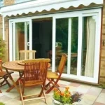 Insulated Aluminum Sliding Door with Large Profile