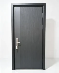 Integrated Carved Aluminum Door and Doorframe Matching Set