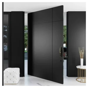 Intelligent Intercom Aluminum Entry Door Anti Break-in Security Gate Customized for Villa Courtyard