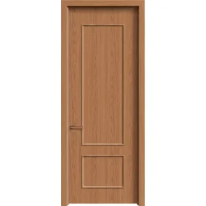 Interior Bedroom Wooden Doors Lacquer Plain Wood Paint Panel Wood Interior Door for Room