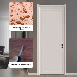 Interior Flush Wood Door Smooth Surface for Hotel and Office