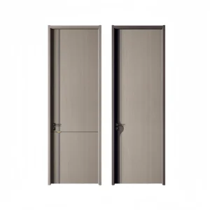 Internal Solid Wood Interior Door for Houses Modern Bedroom Hotel Door