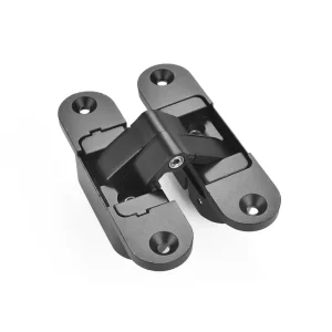 Invisible Adjustable Zinc Alloy Concealed Hinges for Wooden and Folding Doors Left/Right Options