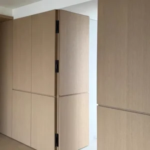 Invisible WPC Room Door Frameless Hidden Door
