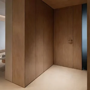 Invisible WPC Security Door Waterproof