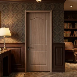 JHK P118 Factory Interior House and Hotel Bathroom Door PVC Plastic Door