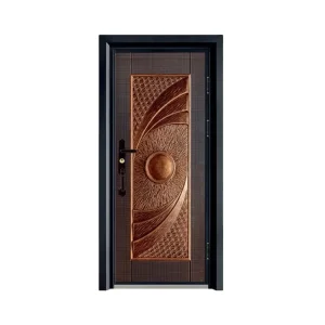 Korean Modern Anti-Theft Sliding Soundproof Steel Security Door for Exterior Home Entrance