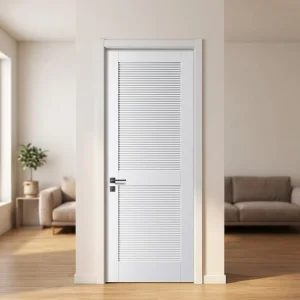 L02 Factory Louvred Door Contemporary Design for Bedroom, Home, Office, and Warehouse