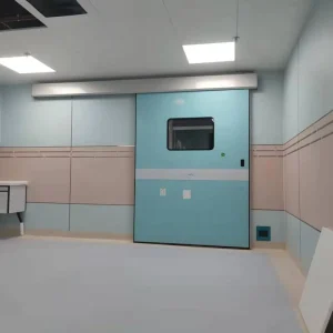 Lead-Lined Automatic X-Ray Shielding Sliding Door for Hospitals