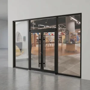 Lightweight Anti-Corrosion Alloy-Framed Aluminum Swing Door for Household Balcony Renovation