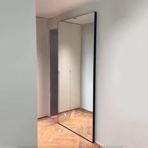 Living Room Bedroom Ghost Gate Sliding Glass Door with Invisible Hidden Track Durable Roller Kit Magic Door