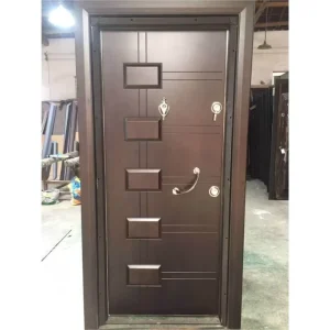 Luxury Steel and Iron Security Entry Door for Homes, Exterior Panel Door