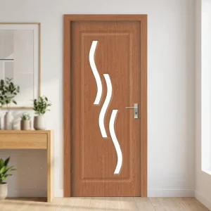 MDF Interior Door Modern Flush Design Bedroom Apartment Entrance Internal Door