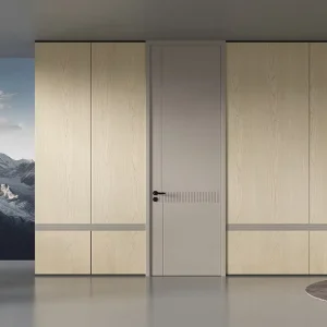 MDF Interior Moulded Veneer Wooden Door, Multi-Style