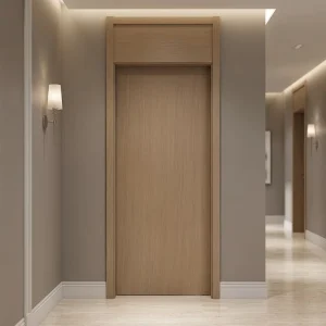 MDF PVC Film-Coated Membrane Interior Bedroom Door