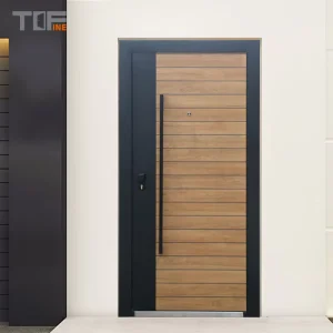 Made in China House Front Door Design Steel Entrance Exterior Security Steel Door