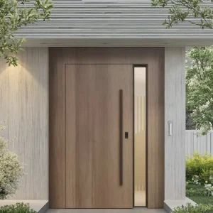 Mahogany Double Solid Wood Entrance Door