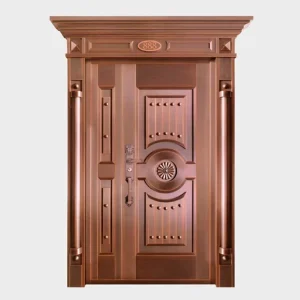 Main Entrance Copper Metal Door for Villa House