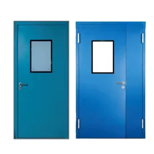 Manufacturer Airtight Stainless Steel Purification Door for Hospital Operating Room and Clean Room