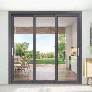 Manufacturer Aluminum Alloy Sliding Door for Patio Commercial Use