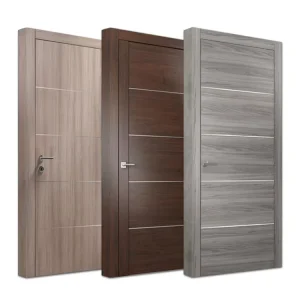Manufacturer Custom Interior Bedroom Single Solid Wood Door