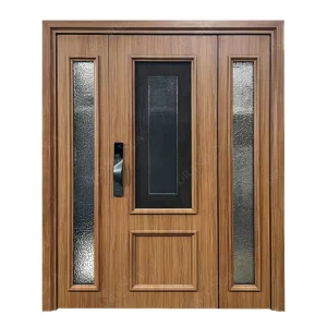 Manufacturer Personalized Custom House Main Door Aluminum Front Entrance Exterior Security Door