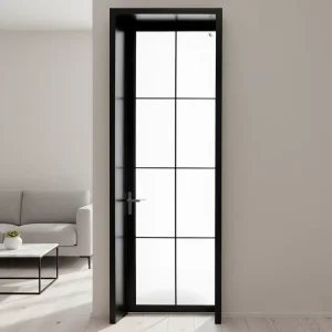 Manufacturer’s Narrow Frame Swing Open Soundproof Indoor Waterproof Bathroom Door