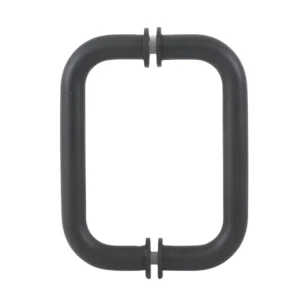 Matte Black Stainless Steel Long Door Pull Handle for Glass Doors