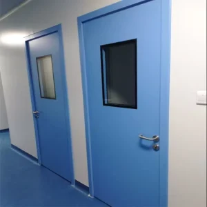 Medical Airtight Hospital Room Purification Steel Cleanroom Door