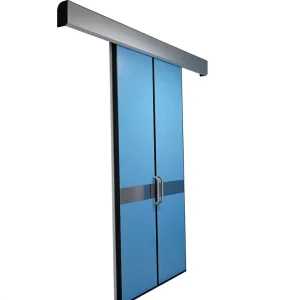 Medical Galvanized Steel Automatic Industrial Airtight Door for Apartment Hospital Pharmacy Cleanroom Theatre Operating Room