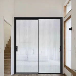 Medium Narrow Dual Function PT Sliding Door (Sliding+Swinging) Aluminum Alloy Glass Waterproof Soundproof Exterior Interior